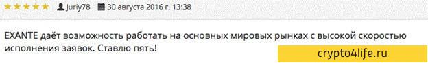 Ex ante: обзор, условия работы, отзывы