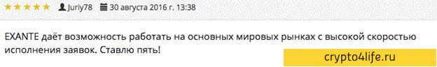 Ex ante: обзор, условия работы, отзывы