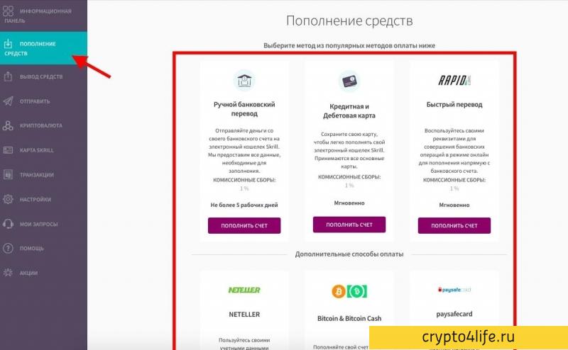 Платежная система Skrill: пополнить счет и вывести деньги, зарегистрировать кошелек, оформить карту